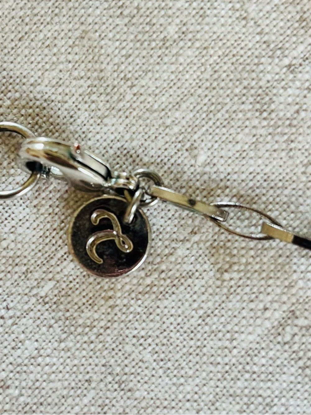 Touchstone Swarovski Pendant Necklace 24” silver chain - Women Jewelry - Picture 3 of 7